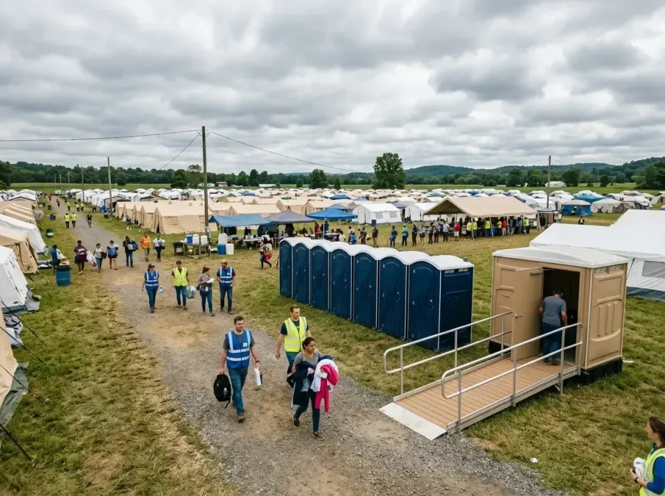 disaster-relief-camp-restrooms-010 — frequently asked questions, Dumpster & Portable Bathrooms Rental in West Richland, WA